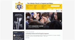 Desktop Screenshot of catholic-ew.org.uk